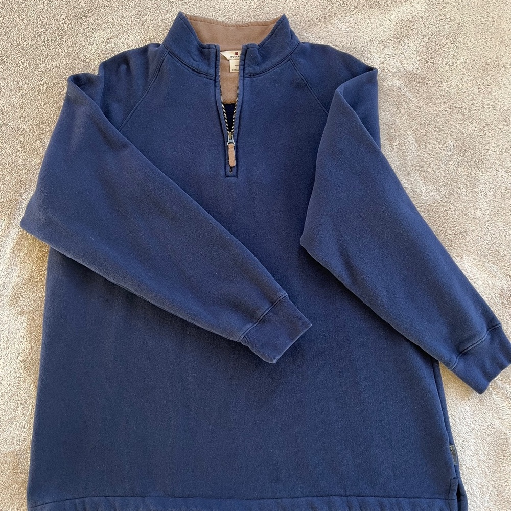 Men’s Navy Quarter Zip